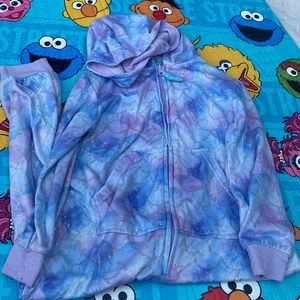 Mermaid one piece pajamas 4/5